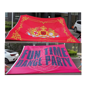 <span class=keywords><strong>Banderas</strong></span> Promocionales <span class=keywords><strong>Personalizadas</strong></span> de Doble Cara en Satén de Seda, Impresión de Logotipo, Banners Publicitarios, Impresión de Logotipo Personalizado para Seguros - Product Image 6