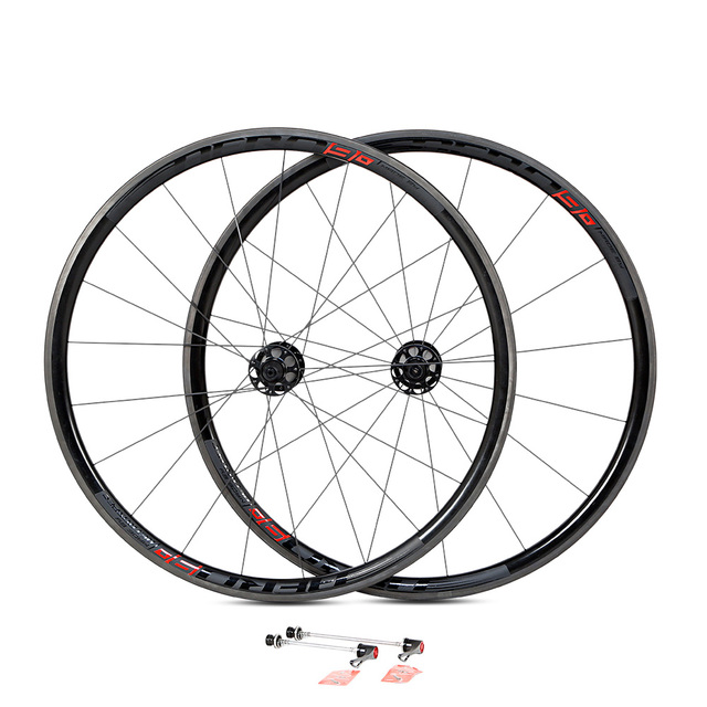 Hot Sale Carbon Wheels 700c Clincher Full Carbon Fiber 4 Bearings 30mm  Wheelsets for V Brake Road Bike