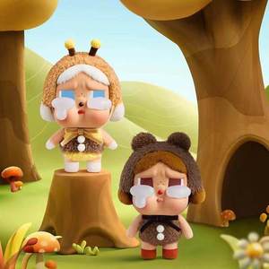 100% Authentique Original Popmart CRY BABY Crying <span class=keywords><strong>Again</strong></span> Series - Peluche en vinyle avec visage, boîte mystère, jouets en peluche, porte-clés pour cadeau - Product Image 3
