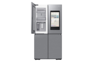 ตู้เย็นแบบประตูฝรั่งเศส ยี่ห้อ Brand รุ่น Family Hub AI RF65DG9H0ESR/EF ระบบฟรอสต์ฟรี ด้านหลังเป็นโลหะ สูง 1.82 เมตร ความจุ 636 ลิตร สี่ประตู คอมเพรสเซอร์ไฟฟ้า - Product Image 3