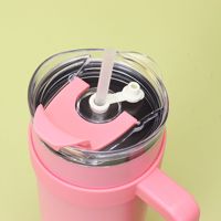 Vente en gros de coffrets cadeaux de 40 oz 40 oz avec logo personnalisé Ensemble de gobelets isolés à double paroi Ensemble de tasses à café avec poignée et couvercle