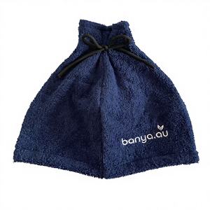 Custom Eco-Friendly Thermal Towel Bath Set-<b>Sauna</b> Hat Scrub Glove & Long Strip Cloth Logo & Size Customized Spa Hotel <b>Accessories</b> - Product Image 6