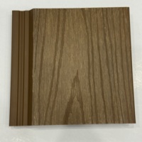 Paneles de Revestimiento Exterior de WPC Coextruido Impermeables, Tablas de Revestimiento para Exteriores, Fachada de Casa, Cercas de Jardín