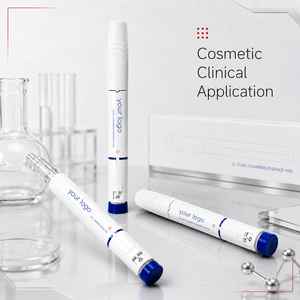 Stylo cosmétique clinique nouvelle génération, conception à 2 compartiments, mélange au besoin, utilisation facile, application précise, stylo à double compartiment pour essence - Product Image 4