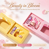 Boîtes rigides en carton ondulé recyclables avec logo personnalisé imprimé pour crème visage et soins de la peau, emballage cosmétique, boîtes cadeaux