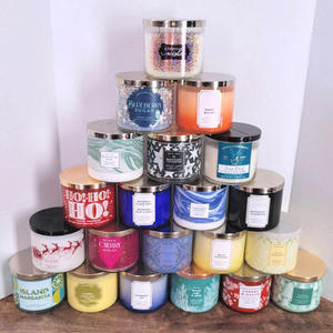 Valentine Mothers Day Collection Massage öl Duft Luxus kerzen 3 Wick Geschenk Aroma therapie Velas Perfu madas Duft kerze - Product Image 1