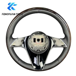 Volant en fibre de carbone forgé personnalisé pour <span class=keywords><strong>Mercedes</strong></span> <span class=keywords><strong>Benz</strong></span> A B C E S G W219 C300 C63 <span class=keywords><strong>CLA</strong></span> <span class=keywords><strong>180</strong></span> <span class=keywords><strong>AMG</strong></span> C300 GT GTR SUV Sans airbag - Product Image 6