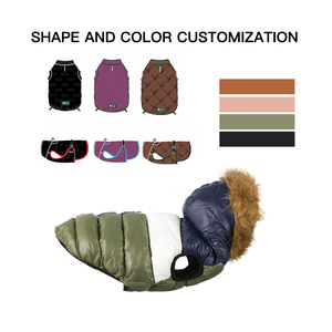 Fabricante al por mayor logotipo personalizado accesorios para mascotas perro abrigo de invierno - Product Image 4