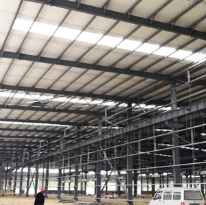 Construction de bâtiments métalliques en acier pour usines, charpentes de entrepôts préfabriquées avec mezzanines - Product Image 1