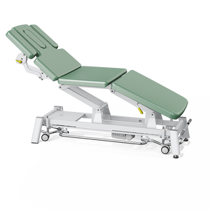 <span class=keywords><strong>Lettino</strong></span> per trattamento massaggio <span class=keywords><strong>elettrico</strong></span> regolabile a 3 sezioni per visita medica fisica Multi-corpo in metallo espanso - Product Image 4
