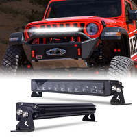 Barre lumineuse Led de voiture de 22 pouces, 150W, lampe de conduite à quatre rangées, barre lumineuse Led pour camion 4X4, Atv, Utv, Suv, Ford, bateau