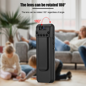 Mini caméra de sécurité Full HD 1080P, caméra de conférence, enregistreur <span class=keywords><strong>DV</strong></span> à détection de mouvement, enregistrement intelligent, caméra à clip dorsal - Product Image 5
