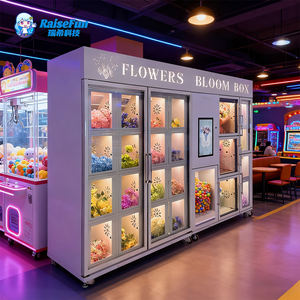 스마트 꽃 자판기 24 시간 셀프 서비스 자동 꽃다발 디스펜서 터치 스크린 다중 지불 시스템 - Product Image 4