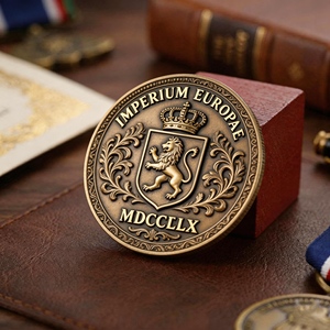 Pièces commémoratives personnalisées sur mesure avec logo 2D/3D en émail, alliage de zinc, plaqué or, argent, laiton – Collection de pièces de souvenir - Product Image 3