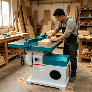 Máquina para Trabajar la <span class=keywords><strong>Madera</strong></span>, Molduradora <span class=keywords><strong>de</strong></span> Husillos para <span class=keywords><strong>Madera</strong></span>, para Recortar y Ranurar Muebles <span class=keywords><strong>de</strong></span> Acrílico, Uso Doméstico - Product Image 4