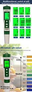 Pena Tes Kualitas Air 3 in 1 TDS EC Temperatur, Meteran Digital untuk Air Minum, Hidroponik, Akuarium - Product Image 4