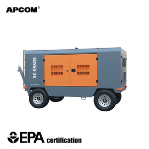 Compresseur d'air diesel haute pression 550 600 650 700 800 820 850cfm 12-22bar pour les opérations de forage minier - Product Image 1