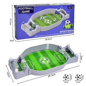 Gioco Desktop educativo interattivo da 5 a <span class=keywords><strong>7</strong></span> <span class=keywords><strong>anni</strong></span> Unisex calcio da tavolo doppia battaglia in plastica - Product Image 6