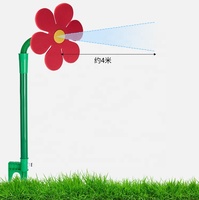 Arroseurs d'eau dansants en forme de fleurs amusants 360° °   Arroseur rotatif en forme de tournesol et marguerite pour l'arrosage extérieur des chiens et des jardins