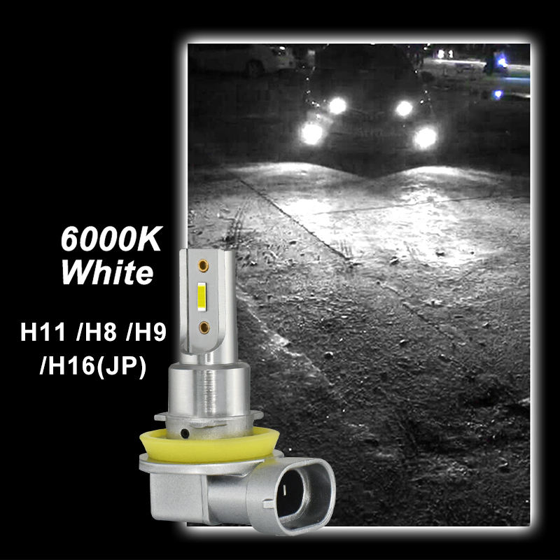 H11 H8 H16JP 6000K