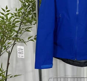 Veste à capuche légère pour homme Archaeo SV Beat Lt Outdoor, haute qualité, imperméable, Pteryx, réversible, patchwork, col montant - Product Image 3