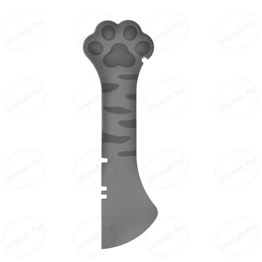 Pet Food Spatula: 13*4cm (Dark Grey)