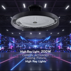 Lampada Industriale a LED da Soffitto High Bay 200W - Product Image 3