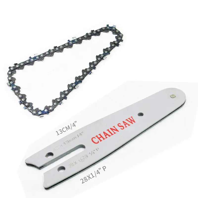 Ananke Tools 1/4 Guide-chaîne 4 pouces 6 pouces Lame de scie à chaîne Accessoires de chaîne