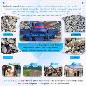 Vsi Areia Fazendo Máquina De Shaper De Cascalho Rio Seixo Artificial Triturador De Impacto De Eixo Vertical - Product Image 6