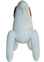 Modèle de poupée de bébé chèvre gonflable en PVC personnalisé pour la publicité