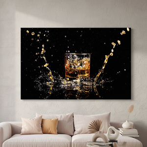 Elegant Printed Canvas Artwork: Modern Abstract Design,<b>WRAPPED</b> CANVAS - Product Image 3