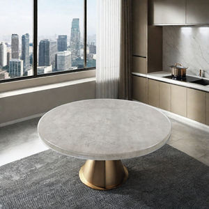 Mesa de comedor de venta directa del fabricante Mesa Redonda impermeable para uso en exteriores - Product Image 1