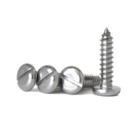 DIN7971 Acier inoxydable 304 316 Vis autotaraudeuse à tête cylindrique fendue