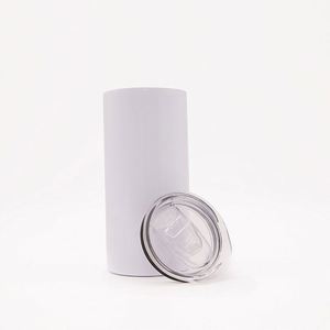 Gobelets isothermes fins de 15 oz en acier inoxydable à double paroi, blancs, pour sublimation, prêts à expédier depuis l'entrepôt américain - Product Image 2