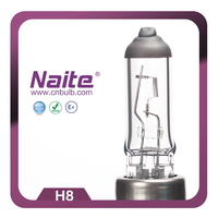 Bombilla Halógena de Alta Calidad NAITE H8 12V 35W PGJ19-1 para Faros Antiniebla de Automóvil