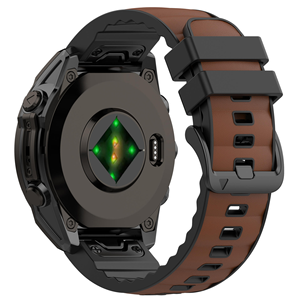 Bracelet de montre Win-Win, aspect premium, placage en silicone, résistant à l'<span class=keywords><strong>eau</strong></span>, pour montres Garmin Fenix 7X, accessoires de montre - Product Image 2