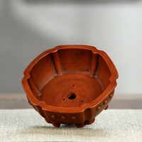 Pot à bonsaï artisanal non verni Yixing, best-seller