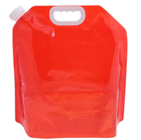 ActEarly 10L sac d'eau en plastique pliable sans Bpa bouteille d'eau pliable pour promotionnel/camping/escalade/pique-nique/barbecue