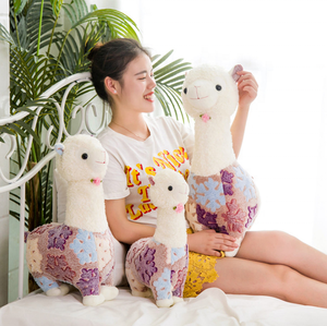 Peluches Gigantes <span class=keywords><strong>de</strong></span> Llama Peruana <span class=keywords><strong>de</strong></span> 40 cm, Animales <span class=keywords><strong>de</strong></span> <span class=keywords><strong>Peluche</strong></span> <span class=keywords><strong>de</strong></span> <span class=keywords><strong>Alpaca</strong></span> para Niñas y Niños, Regalo, Peluches Grandes, Envío Directo - Product Image 3