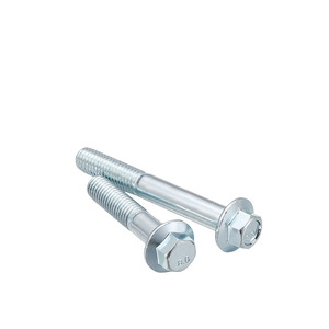 M16 Hex mặt bích đầu Bolt 8.8 lớp kẽm mạ thép carbon UNC chủ đề Bolt và NUT Set | công cụ tùy chỉnh phần cứng Fastener - Product Image 4