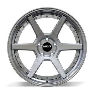 Nouvelles jantes forgées en alliage d'aluminium sur mesure, 2 pièces, 20-22 pouces, luxe, à déport profond, 6 branches, finition usinée argentée, pour voitures particulières, garantie 10 ans - Product Image 2