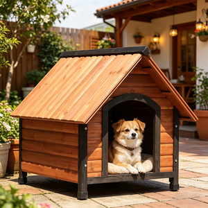 Casas para Perros de Madera de Gran Tamaño, Resistentes a la Lluvia, Aptas para Pastores, <span class=keywords><strong>Labrador</strong></span>, Golden Retrievers, Boxers y Huskies Siberianos - Product Image 2