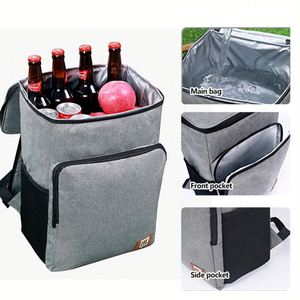 Sac à dos isotherme décontracté pour pique-nique, sac à déjeuner souple et imperméable, le meilleur sac à eau pour l'extérieur, offre spéciale - Product Image 6