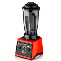 Mixeur Électrique RAF 3L 2400W 8 Lames pour Smoothies et Jus – Idéal Cuisine Domestique