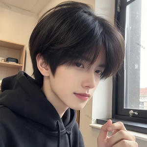 วิกผมสั้นสไตล์<span class=keywords><strong>เกาหลี</strong></span>สำหรับ<span class=keywords><strong>ผู้ชาย</strong></span> วิกผมไฟเบอร์คาเนคาลอนแบบไม่ต้องใช้กาว สำหรับสวมใส่ในชีวิตประจำวัน - Product Image 5