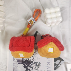 Porte-clés petite maison, peluche temple terrestre, petit pendentif, sac, pendentif, porte-clés - Product Image 3