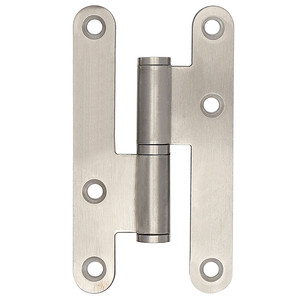 บานพับไม่มีฝาปิด หัวกลม สแตนเลส 405/95 ด้านซ้าย สแตนเลส 201 - Product Image 1