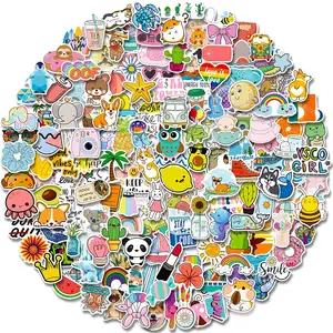 Animal Stickers Vinyl Waterproof Stickers For Laptops, Water Bottles, Skateboards, Cell Phone Stickers Suitable For Child