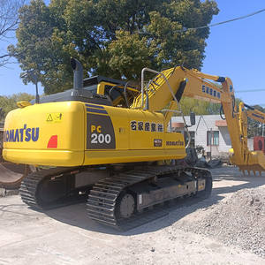 Meilleures pelles sur chenilles Komatsu originales et PC200-8 d'occasion en vente Machinerie lourde haute performance d'occasion en usine - Product Image 3