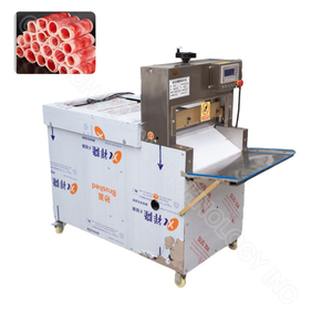 Restaurant Beef Mutton <b>Cutting</b> Roll <b>Machine</b> Frozen <b>Meat</b> <b>Cutting</b> <b>Machine</b> High Efficiency Pork Belly Frozen <b>Meat</b> Slicer - Product Image 2